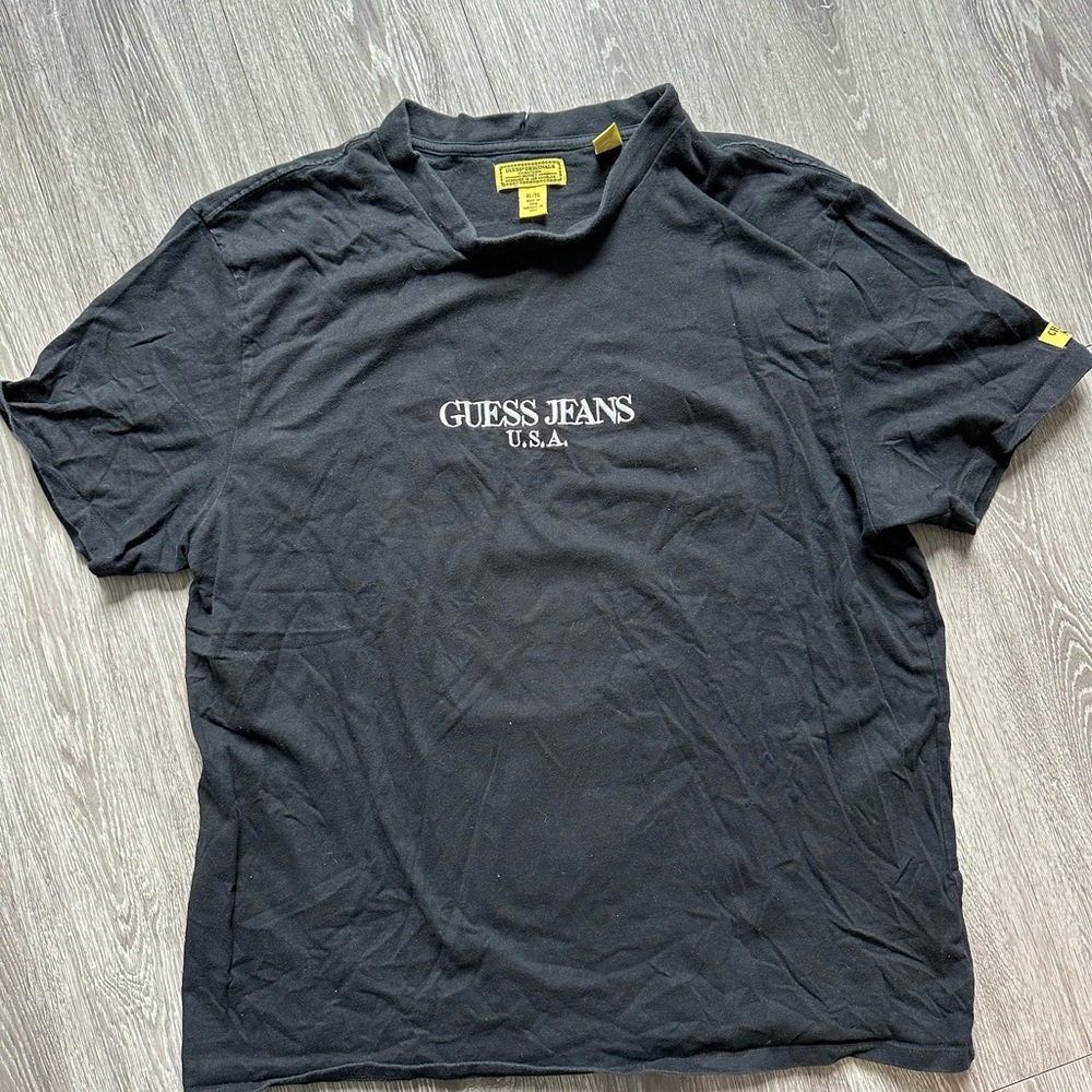 Guess Chinatown Marker Black Men's T-Shirt